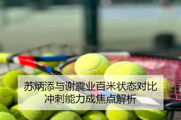 苏炳添与谢震业百米状态对比 冲刺能力成焦点解析